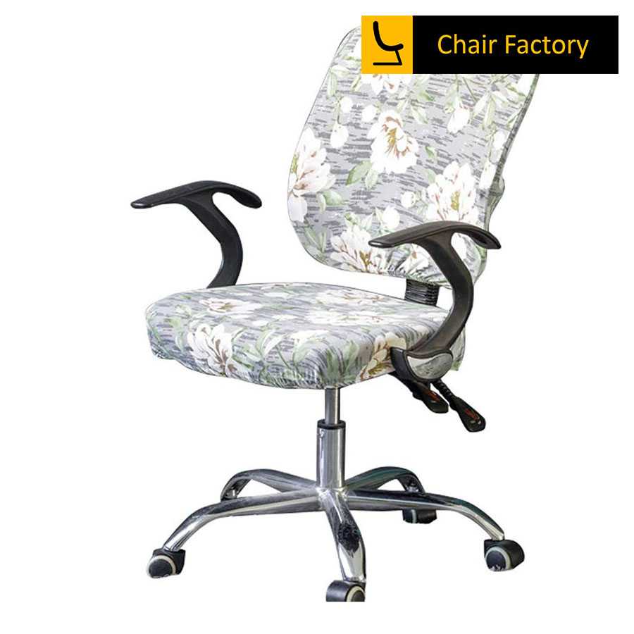 Gibson Grey And White Kids Chair